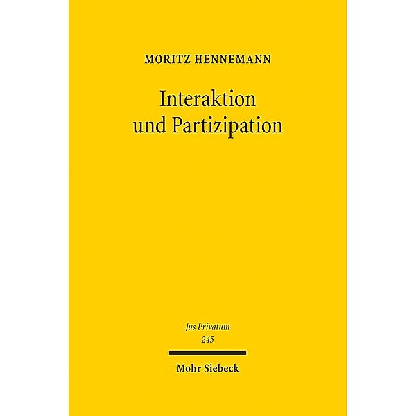 Hennemann, M: Interaktion und Partizipation, Moritz Hennemann