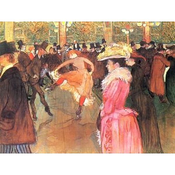 Henri de Toulouse-Lautrec - Ball im Moulin Rouge - 200 Teile (Puzzle)
