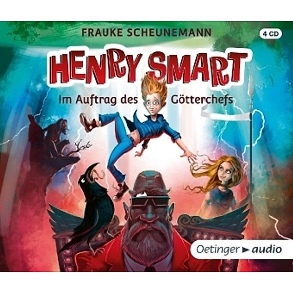 Henry Smart - Im Auftrag des Götterchefs, 4 Audio-CDs, Frauke Scheunemann