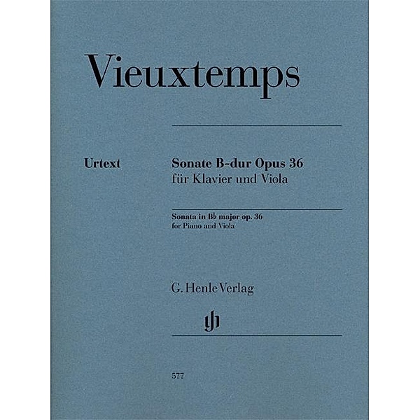 Henry Vieuxtemps - Violasonate B-dur op. 36, Henri Vieuxtemps