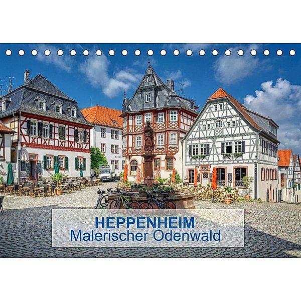 Heppenheim - Malerischer Odenwald (Tischkalender 2023 DIN A5 quer), Thomas Bartruff