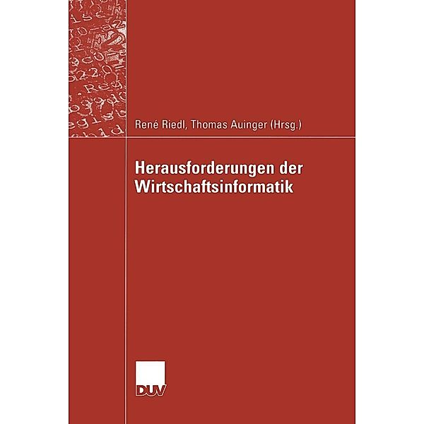 Herausforderungen der Wirtschaftsinformatik / Wirtschaftsinformatik