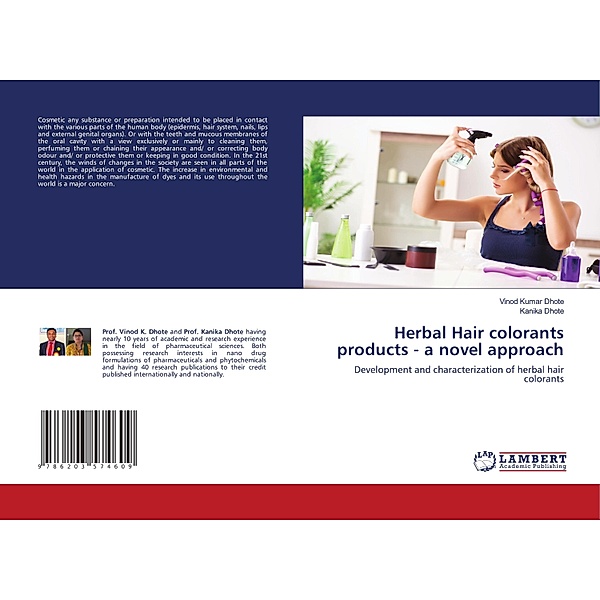 Herbal Hair colorants products - a novel approach, Vinod Kumar Dhote, Kanika Dhote