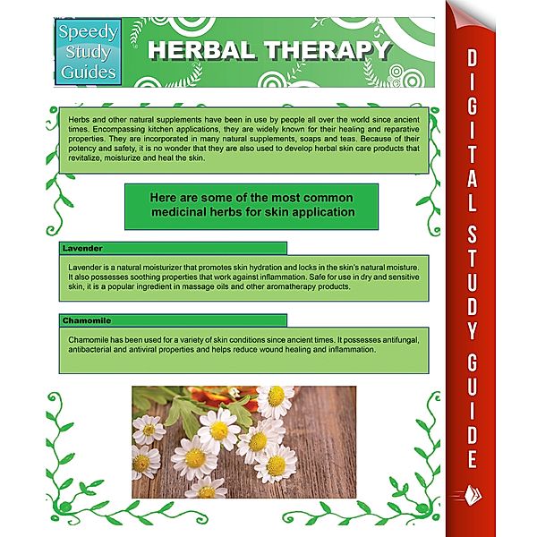 Herbal Therapy (Speedy Study Guides) / Dot EDU, Speedy Publishing
