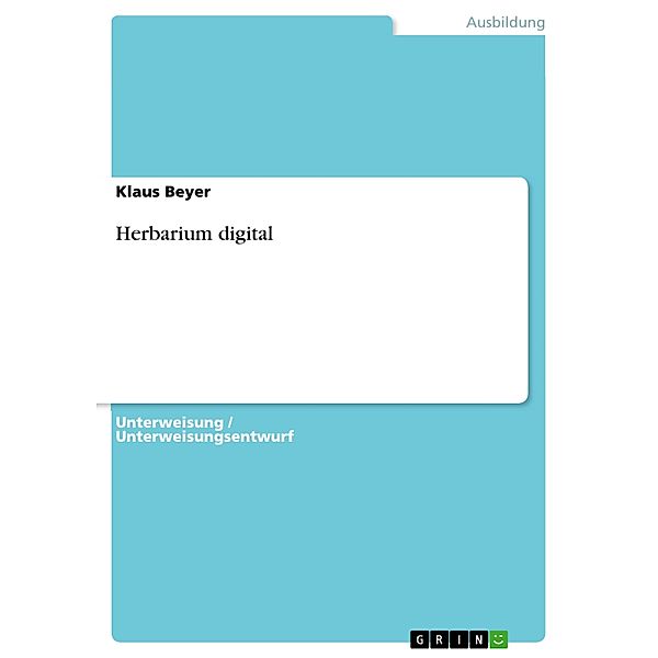 Herbarium digital, Klaus Beyer