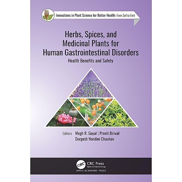 Herbs, Spices, and Medicinal Plants for Human Gastrointestinal Disorders