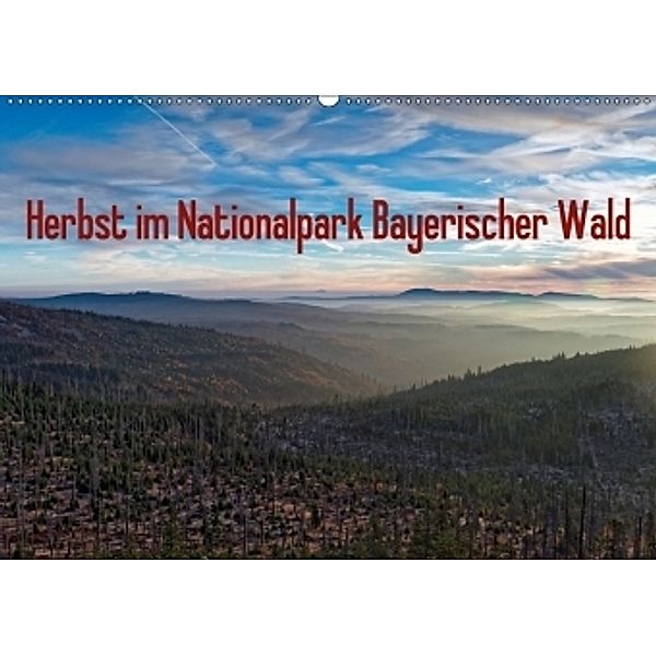 Herbst im Nationalpark Bayerischer Wald (Wandkalender 2017 DIN A2 quer), Borg Enders