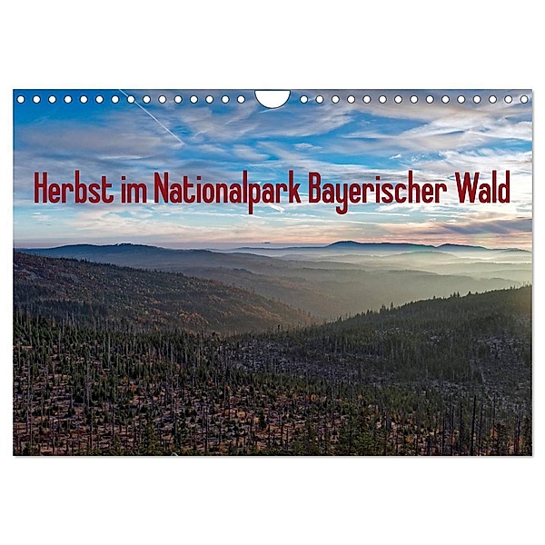 Herbst im Nationalpark Bayerischer Wald (Wandkalender 2024 DIN A4 quer), CALVENDO Monatskalender, Borg Enders