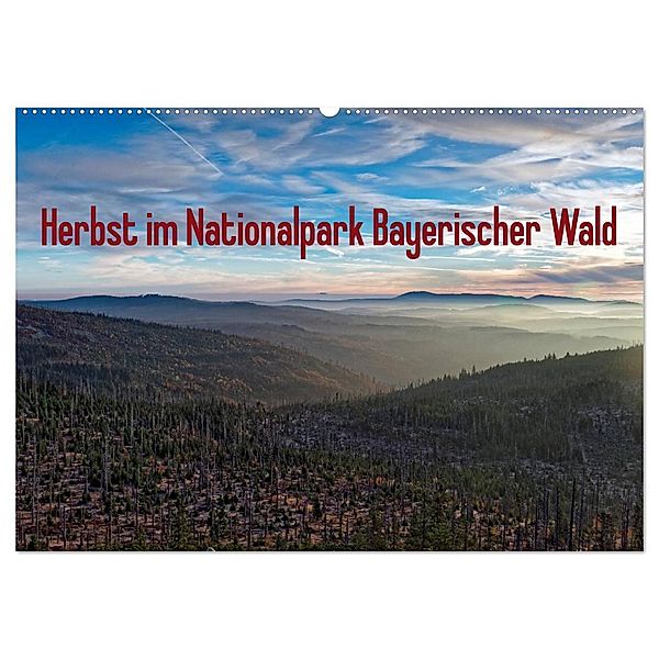 Herbst im Nationalpark Bayerischer Wald (Wandkalender 2024 DIN A2 quer), CALVENDO Monatskalender, Borg Enders