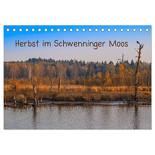 Herbst im Schwenninger Moos (Tischkalender 2024 DIN A5 quer), CALVENDO Monatskalender, Christine Horn