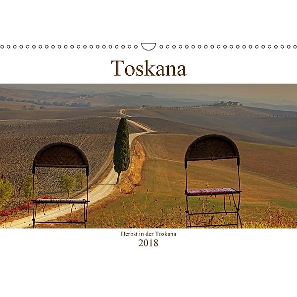 Herbst in der Toskana (Wandkalender 2018 DIN A3 quer), Joana Kruse