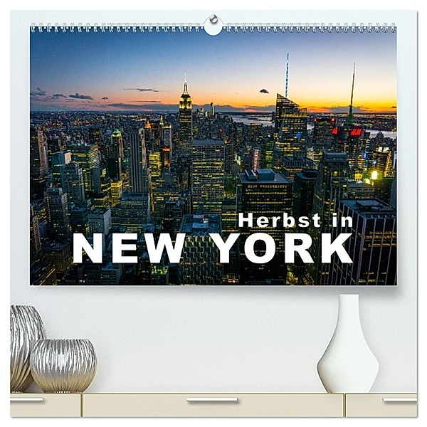 Herbst in New York (hochwertiger Premium Wandkalender 2024 DIN A2 quer), Kunstdruck in Hochglanz, Hans-Peter Moehlig