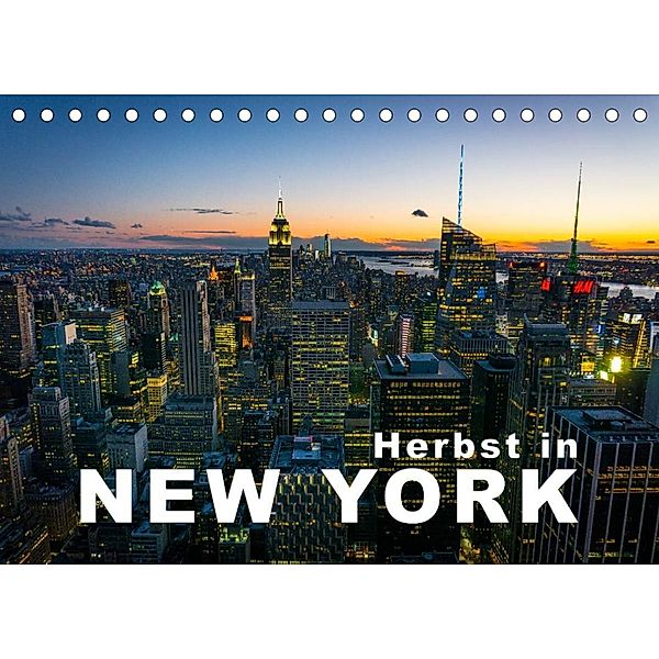 Herbst in New York (Tischkalender 2023 DIN A5 quer), Hans-Peter Moehlig