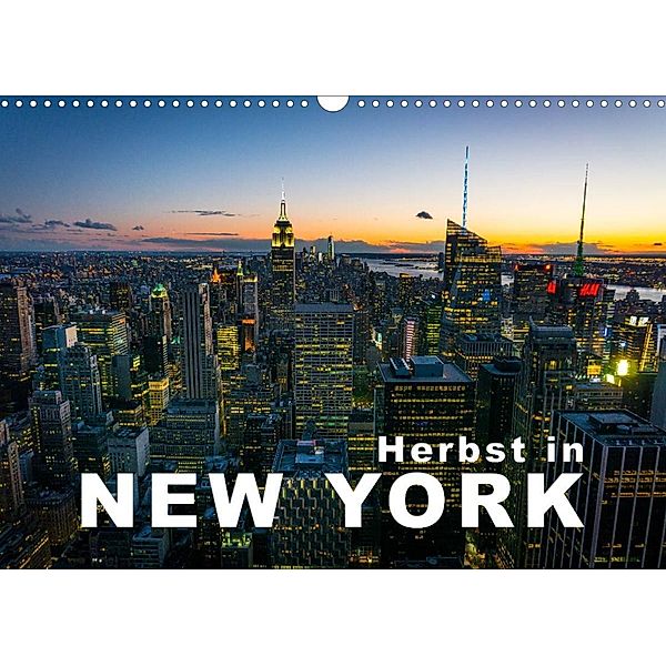 Herbst in New York (Wandkalender 2023 DIN A3 quer), Hans-Peter Moehlig