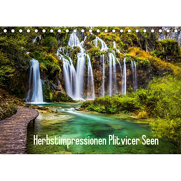 Herbstimpressionen Plitvicer SeenAT-Version (Tischkalender 2019 DIN A5 quer), Franz Kaufmann