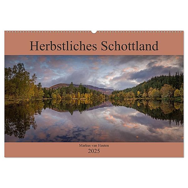 Herbstliches Schottland (Wandkalender 2025 DIN A2 quer), CALVENDO Monatskalender, Calvendo, Markus van Hauten