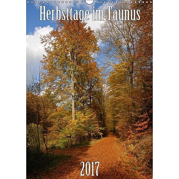 Herbsttage im Taunus (Wandkalender 2017 DIN A3 hoch), Gerhard Bomhoff