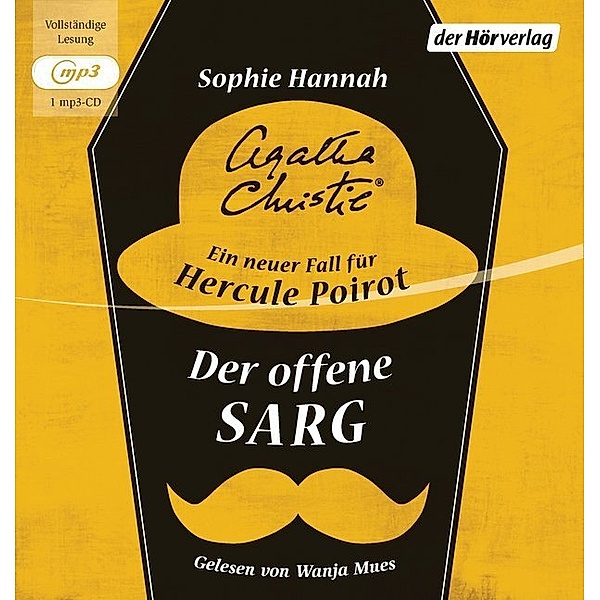 Hercule Poirot (andere Autoren) - Der offene Sarg,1 Audio-CD, 1 MP3, Sophie Hannah