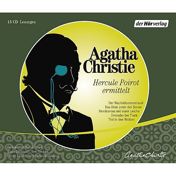 Hercule Poirot ermittelt, 15 CDs, Agatha Christie