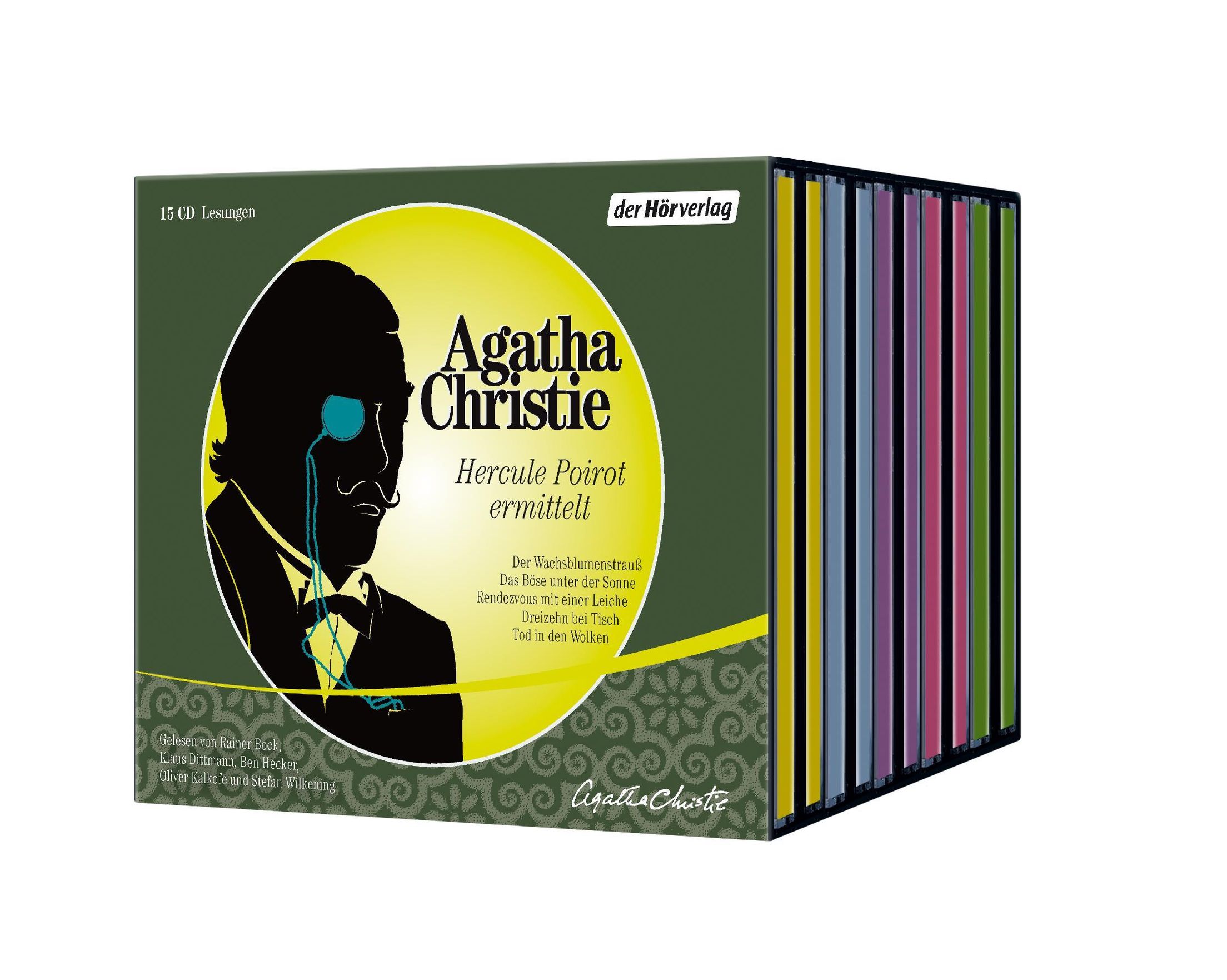 Hercule Poirot ermittelt, 15 CDs Hörbuch günstig bestellen