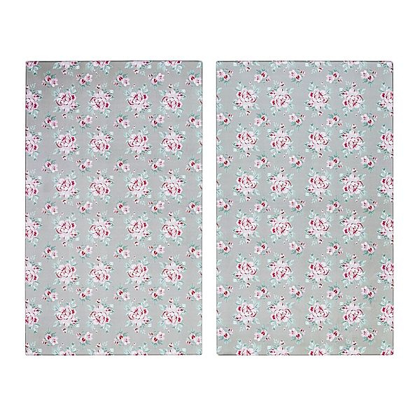 Herdabdeckplatten Rosen, 2er Set