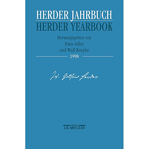 Herder Jahrbuch / Herder Yearbook 1998