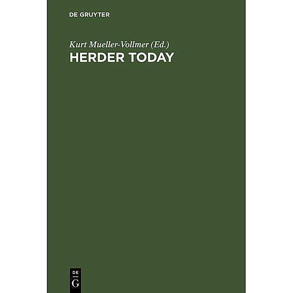 Herder Today