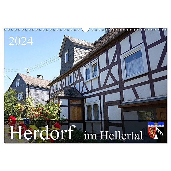 Herdorf im Hellertal (Wandkalender 2024 DIN A3 quer), CALVENDO Monatskalender, Markus Behner