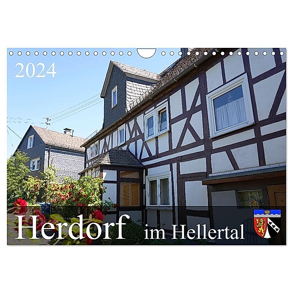 Herdorf im Hellertal (Wandkalender 2024 DIN A4 quer), CALVENDO Monatskalender, Markus Behner