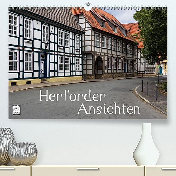 Herforder Ansichten(Premium, hochwertiger DIN A2 Wandkalender 2020, Kunstdruck in Hochglanz), Thorsten Kleinfeld
