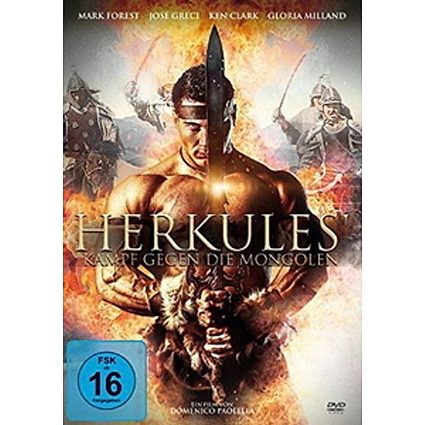 Herkules' Kampf gegen die Mongolen, Mark Forest, Jose Greci, Ken Clark, Gloria Milland