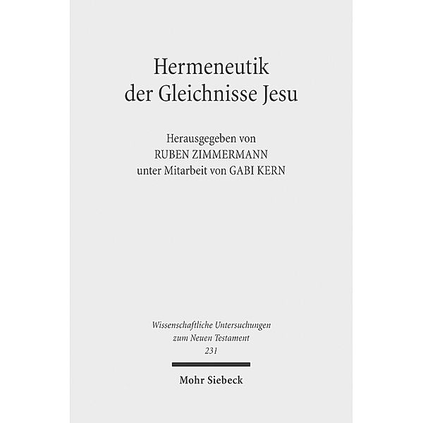 Hermeneutik der Gleichnisse Jesu