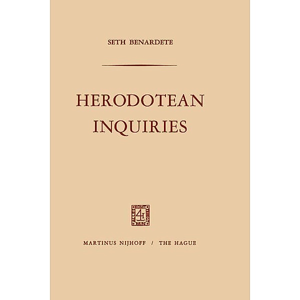 Herodotean Inquiries, S. Benardete