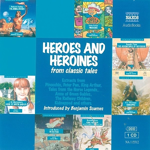 Heroes & Heroines from Classic Tales, Lewis Carroll, Mark Twain, Rudyard Kipling