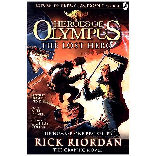 Heroes of Olympus: The Lost Hero, Graphic Novel, english edition, Rick Riordan