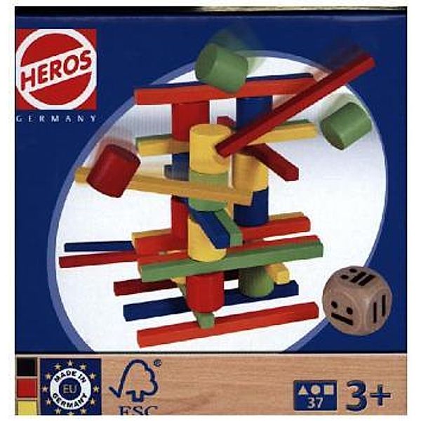 HEROS Stapelspiel, Turm (Kinderspiel)