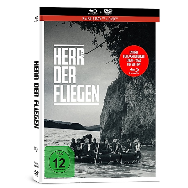 Herr der Fliegen - 3-Disc Limited Collector's Edition im Mediabook, William Golding, Sara Schiff