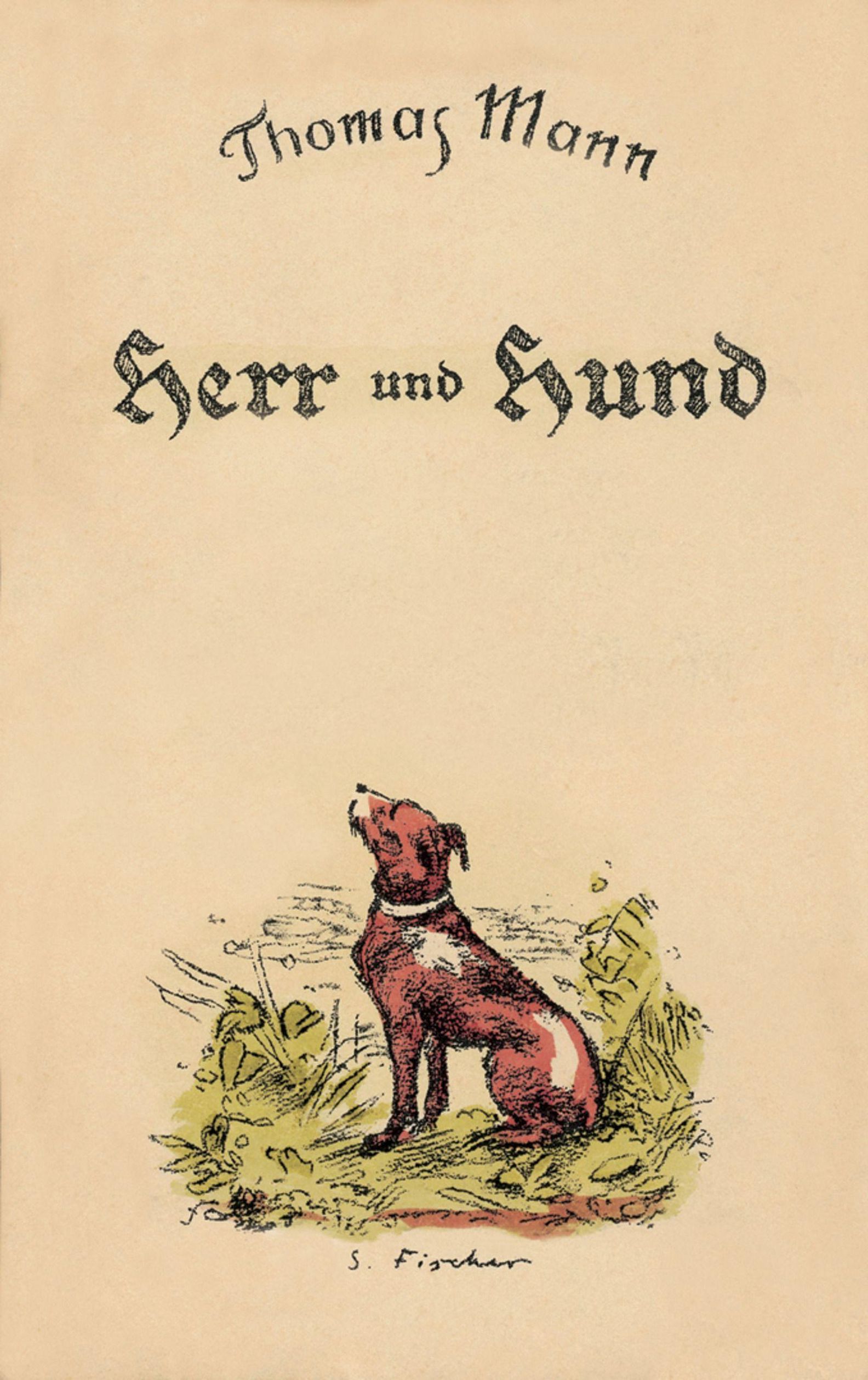 Herr und Hund Buch von Thomas Mann versandkostenfrei bei Weltbild.de
