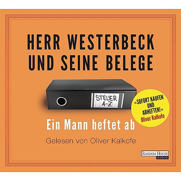 Herr Westerbeck und seine Belege, 1 Audio-CD, Jens Westerbeck