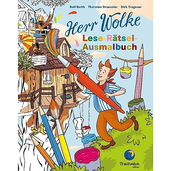 Herr Wolke Lese-Rätsel-Ausmalbuch, Rolf Barth