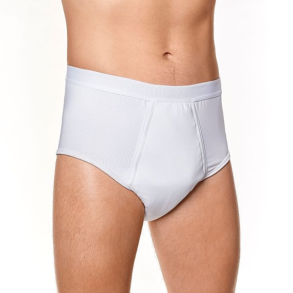 Herren-Hygiene-Slip Plus, weiß (Größe: 2XL, 8)