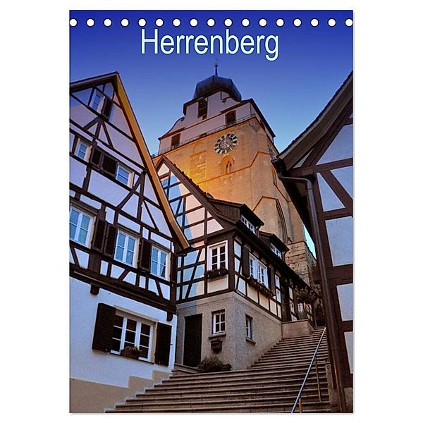 Herrenberg (Tischkalender 2024 DIN A5 hoch), CALVENDO Monatskalender, Nicola Furkert