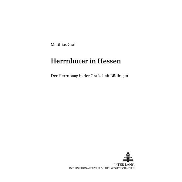 Herrnhuter in Hessen, Matthias Graf