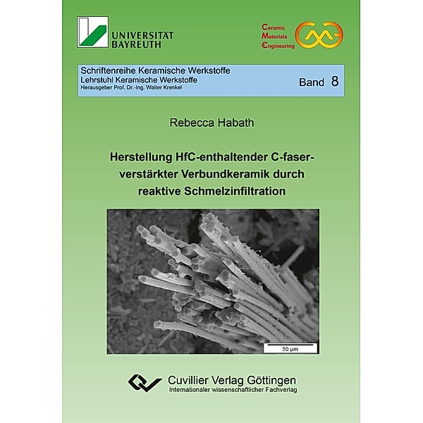 Herstellung HfC-enthaltender C-faserverstärkter Verbundkeramik durch reaktive Schmelzinfiltration, Rebecca Habath