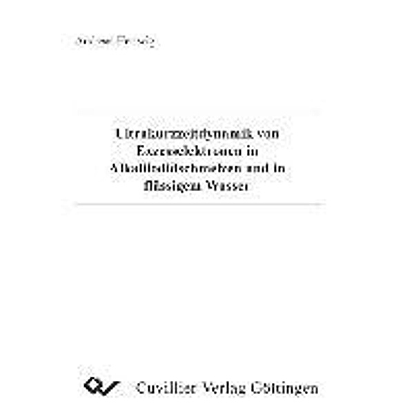 Hertwig, A: Ultrakurzzeitdynamik von Exzesselektronen, Andreas Hertwig