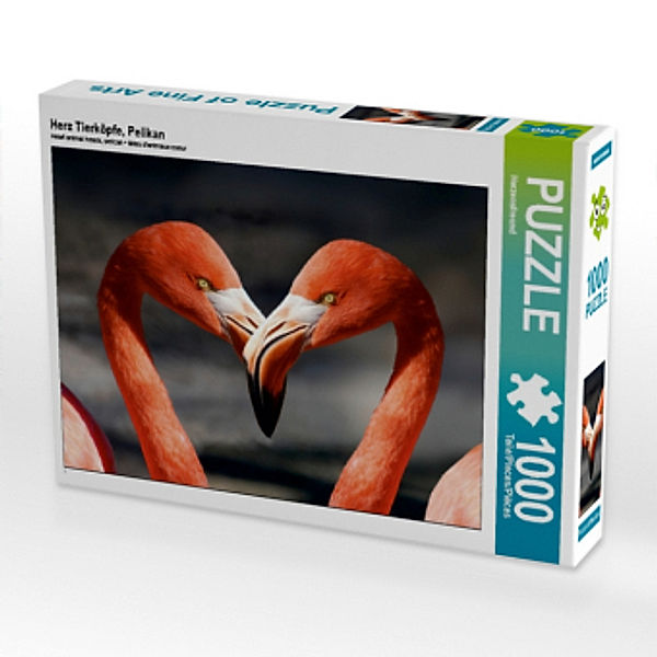 Herz Tierköpfe, Pelikan (Puzzle), Herzensfreund