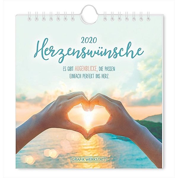 Herzenswünsche, Postkartenkalender 2020