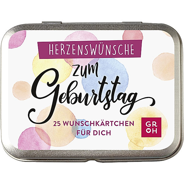 Herzenswünsche zum Geburtstag, Groh Verlag