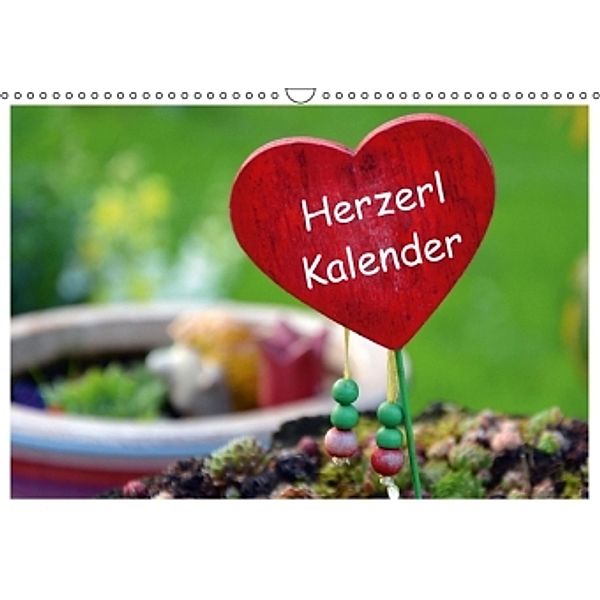 Herzerl Kalender (Wandkalender 2016 DIN A3 quer), Gabi Winterl