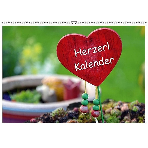 Herzerl Kalender (Wandkalender 2019 DIN A2 quer), Gabi Winterl